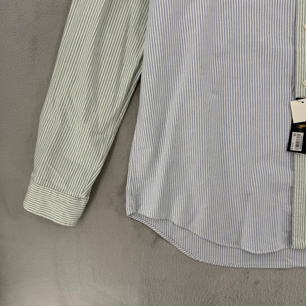 Ralph Lauren Fun Shirt Men XL Multi Color Striped Oxford Button Down 100%Cotton - Picture 12 of 16